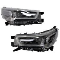 Toyota Hilux Vigo 2005-2011 Uyumlu Yedek Parça Ön Far Kaplama ABS Krom Parça