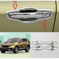 Honda Cr-V Uyumlu Yedek Parça 2018 Sonrası Dış Kapı Kolu İç Kaplama ABS Krom Parça