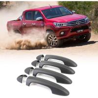 Toyota Hilux 2016+ Uyumlu Yedek Parça Kapı Kolu ABS Siyah Parça