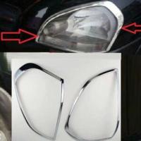 Hyundai Tucson 2004-2014 Uyumlu Yedek Parça Ön Far Kaplama ABS Krom Parça