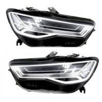Audi A6 4G 2012-2015 Uyumlu Yedek Parça2016-2018 Dönüşüm Matrix Far