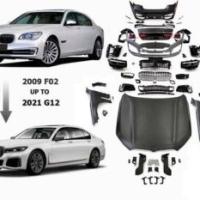 F01 7 Serisi (13-15) Makyajlı Kasa İçin G12 Facelift Body Kit(Xenon Farlı Model İçin)
