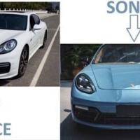 Panamera 2011-2013 İçin Full Facelift 2018 Gts Body Kit (Farlar Dahil)
