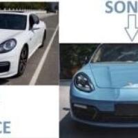 Panamera 2011-2013 İçin Full Facelift 2018 Gts Body Kit (Farlar Dahil)
