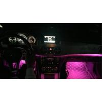Mercedes GLK Serisi W204 Uyumlu Yedek Parça İç Ambiyans Aydınlatma (12 Renk)
