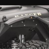Wrangler JK 2007-2017 İçin Uyumlu Armor Çamurluk Kabartma Seti (Dodik) (Sağ)