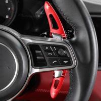 Panamera 2017+/Macan 2014+/Cayanne 2015+ / 718 2016+ / 911 2016+ İçin Uyumlu Paddle Shift - Kırmızı