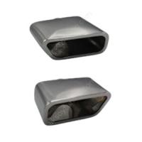 Bmw X5 Uyumlu Yedek Parça Krom Egzoz Ucu Dikdörtgen Sağ - Sol Çıkış 170x85/140 200-019LR