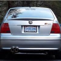 Volkswagen Bora Uyumlu Yedek Parça Anatomik Spoiler (Boyasız)