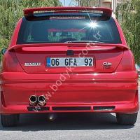 Renault Clio 2 Uyumlu Yedek Parça Cam Altı Spoiler
