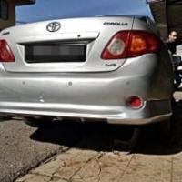 Toyota Corolla Uyumlu Yedek Parça Arka Tampon Eki