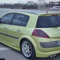 Renault Megane 2 HB Uyumlu Yedek Parça Arka Tampon Eki