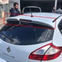 Renault Megane 3 HB Uyumlu Yedek Parça Spoiler