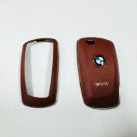 Bmw F10 ve F30 Uyumlu Yedek Parça Şık Tasarım Anahtarlık Kumanda Kabı Kahverengi