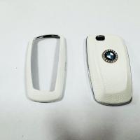 Bmw F10 ve F30 Uyumlu Yedek Parça Şık Tasarım Anahtarlık Kumanda Kabı Beyaz