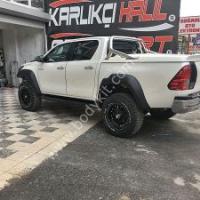 Toyota Hilux Uyumlu Yedek Parça Çamurluk Ağzı Dodik Takımı 4 Teker