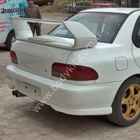 Subaru İmpreza Uyumlu Yedek Parça YÜüksek Spoiler Çift Kat