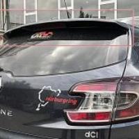 Renault Megane 3 Uyumlu Yedek Parça SW Spoiler
