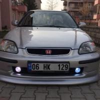 Honda Civic 1996-1999 Makyajsız Kasa CS Ön Tampon Eki Plastik