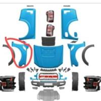 Ford Ranger F150 Gen2 Sağ Ön Çamurluk Plastik