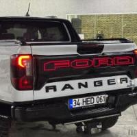 Ford Uyumlu Yedek Parça 2023-2025+ T9 Ranger Işıklı Bagaj Kapağı Kaplaması