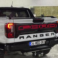 Ford Uyumlu Yedek Parça 2023-2025+ T9 Ranger Işıklı Bagaj Kapağı Kaplaması