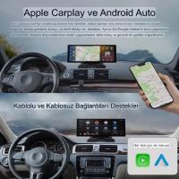 CarPlay & Android Auto Destekli Çift Kameralı Araç İçi Monitör