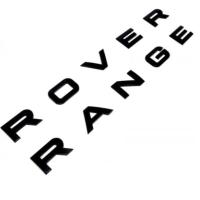 Range Rover Uyumlu Yedek Parça Bagaj Yazısı Siyah