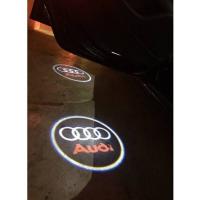 Audi A8 L 2011-2013 Uyumlu Yedek Parça Kapı Altı Işıklı Logo
