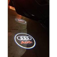 Audi TT 2008-2014 Uyumlu Yedek Parça Kapı Altı Işıklı Logo
