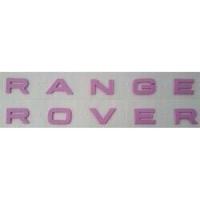 Range Rover Uyumlu Yedek Parça Pembe Bagaj Logosu