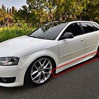 Audi A3 8P 2008-2013 8V Sportback Yan Marşpiyel