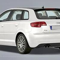 Audi A3 8P 2008-2013 HB Orjinal Tip Difüzör