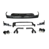 Audi Q7 2020+ RS Difüzör & Siyah Egzoz Setİ