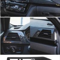 Bmw 3 Serisi F30 Göğüslük Ve Menfez Kaplama Seti - Karbon