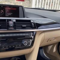 Bmw 3 Serisi F30 Göğüslük Ve Menfez Kaplama Seti - Piano Black