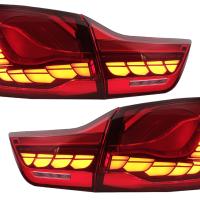 Bmw 4 Serisi F32 F33 F36 M4 F82 F83 (2014-2019) Dinamik Sıralı Kayar Ledli Stop