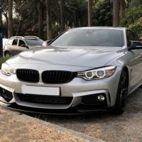 Bmw 4 Serisi F32/F36 2014-2020 MT İçin Uyumlu Ön Lip - Piano Black