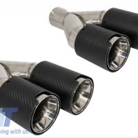 Bmw 5 Serisi G30 M5 Difüzör Ve M5 Egzoz Seti (Parlak Siyah Difüzör Ve Siyah Egzoz)