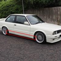 Bmw E30 1983-1991 M2 Yan Marşpiyel