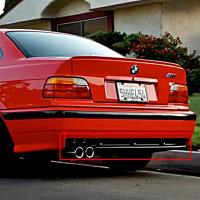 Bmw E36 1991-1998 M3 Tampon Difüzör