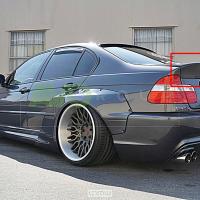 Bmw E46 1998-2005 Sedan CSL 4 Kapı Uyumlu Spoiler