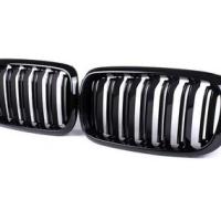 Bmw X5-X6 F15 (2015-2018) M Böbrek (Çift Çizgi Panjur) Piano Black