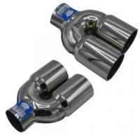 Çiftli 3MM M Model Krom Egzoz Ucu 76x100 800-010LR