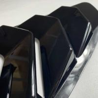 Ford Mustang 2015-2020 Kelebek Cam Kaplama - Piano Black