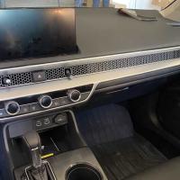 Honda 2022 Civic Göğüslük Kaplama 2 Parça - Silver