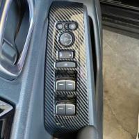 Honda 2022 Civic Cam Düğme Kaplama - Karbon