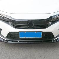 Honda 2022 Civic Piano Black Ön Lip (Parlak Siyah-3 Parça)