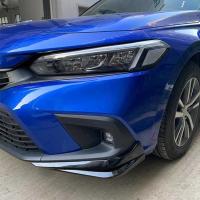 Honda City 2020+ Aero Ön Ek 2 Parça - Piano Black