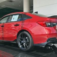 Honda Civic Fe1 2022 İçin Uyumlu RS Spoiler Parlak Siyah